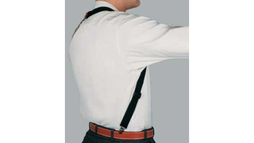 DeSantis C.E.O. Half Harness, Leather, Ambidextrous, Plain, Tan, A14TZWRZ0