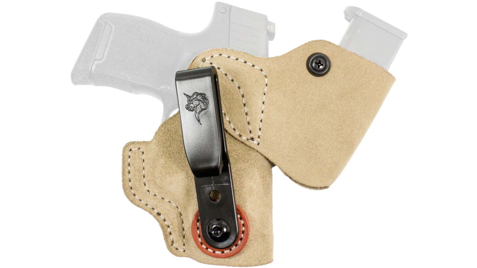 DeSantis Chek-Mate 2.0 Holster, Ambidextrous, Springfield Hellcat 3In, Natural, Ambidextrous, 228NJ9PZ0
