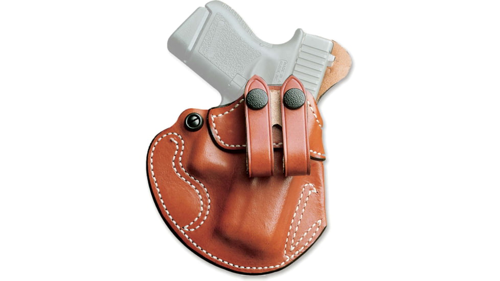 DeSantis Cozy Partner RDC Holster, Left, GLOCK 19, 19 GEN 5, 19X, 45, 23, 32 WITH REFLEX SIGHTS, Tan, Left, 223TB1LZ0