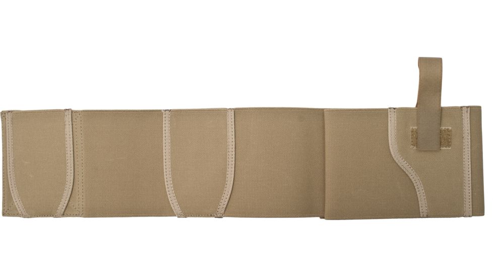 DeSantis Ambidextrous Elastic Belly Band Holster, Natural, - Small - Size 24-28 - 060NJG1Z0