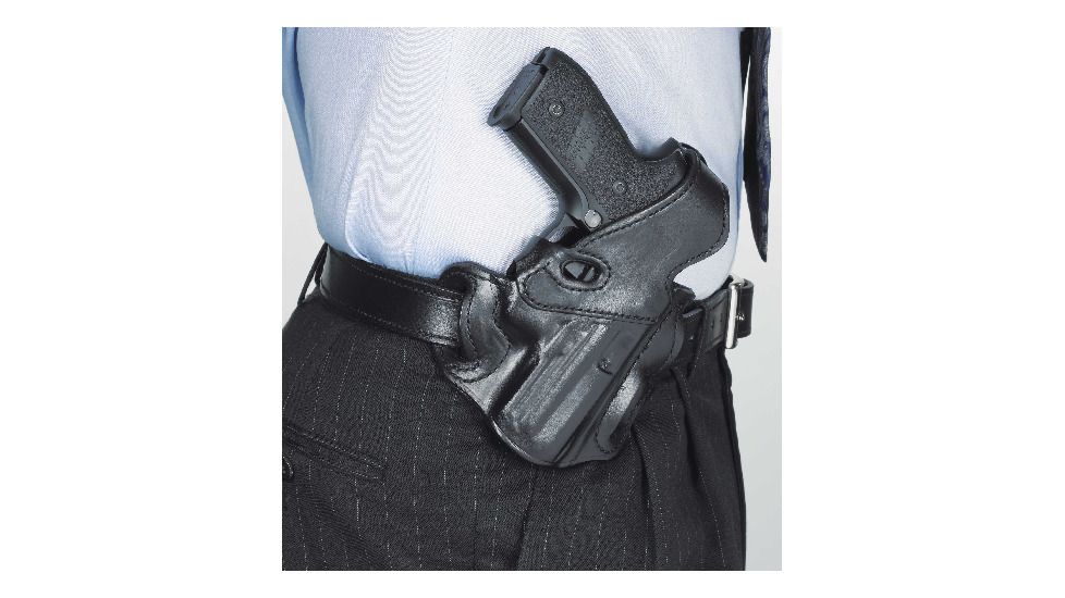 DeSantis F.D.O Holster - Left, Black w/ Lock Hole 31LBBC7Z0 - SIG P229