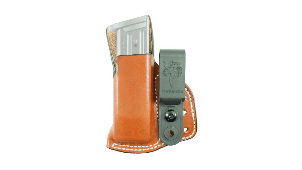DeSantis Hidden Cache Single Stack Mag Pouch for 9mm, .40cal, Tan, A85TJEEZ0