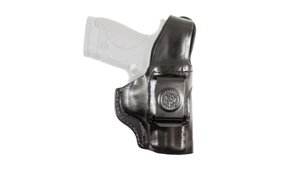 USED DeSantis Inside Heat T.B. IWB Leather Holster, SIG P365, P365 SAS, Left Hand, Plain, Black, 187BB8JZ0, EDEMO2, Condition Fair, Other