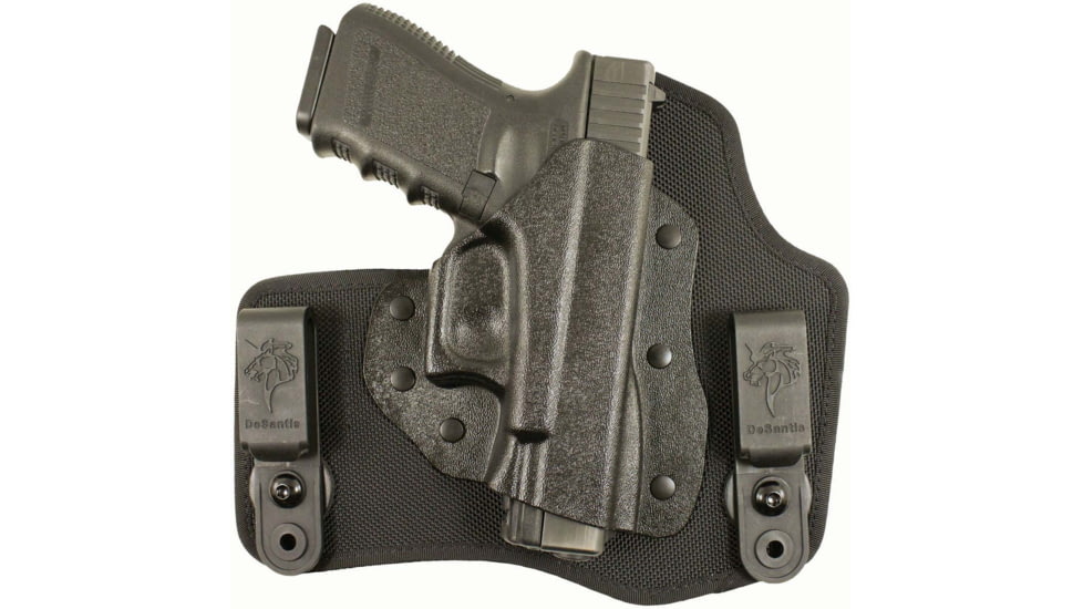 DeSantis Invader IWB Kydex Holster, SIG Sauer P365, P365 XL, Left Hand, Kydex, Black, M65KB8JZ0