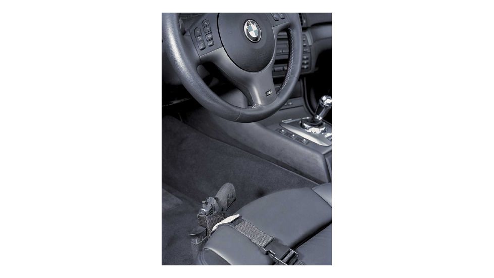 DeSantis Kingston Car Seat Holster - Ambidextrous, Black N92BJSRZ0 - COLT DETECTIVE SPECIAL 2in.
