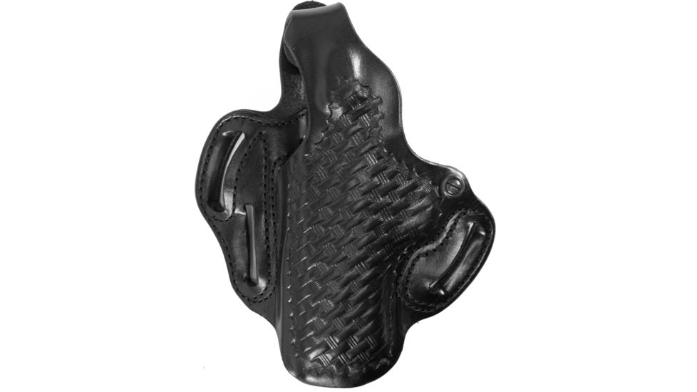 DeSantis Left Hand 3 Slot Thumb Break Scabbard, Black Basketweave - S&amp;W M&amp;P 45cal 001BFR1Z0