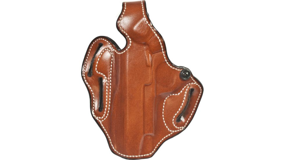 DeSantis Thumb Break Scabbard Holster - Left, Tan, Unlined, Plain, 3 Slot 001TBN3Z0 - FITS RUGER LCR 1 7/8in.
