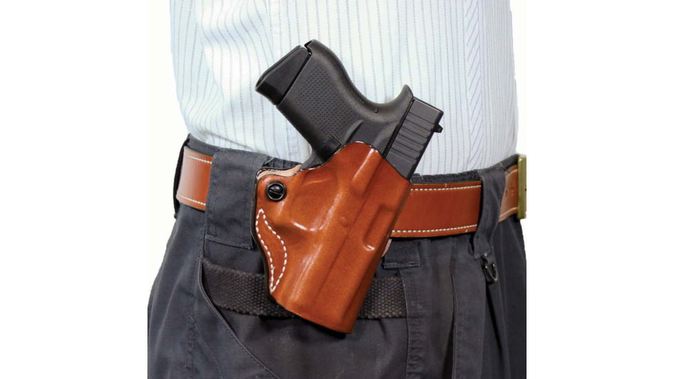 DeSantis Mini Scabbard, Right, Tan, Springfield Hellcat Pro, 019TA2WZ0