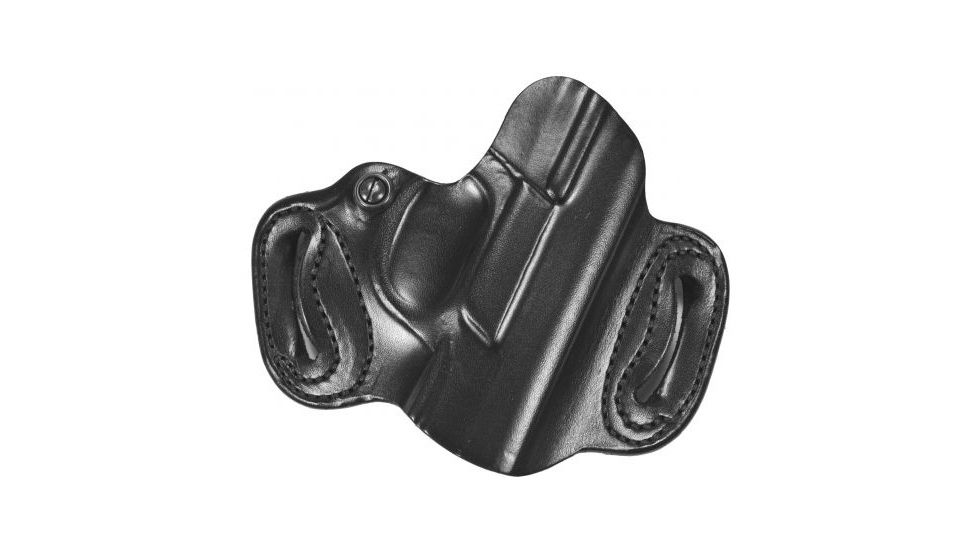 DeSantis Mini Slide Holster, Glock 43X MOS/ 48 MOS with or w/o Red Dot Sights, Left, Plain, Black, 12, 086BB3TZ0