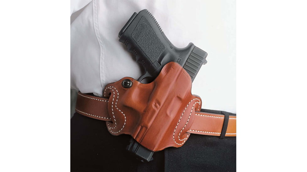 DeSantis Mini Slide, Left, Tan, Savage Arms Stance, 086TB0VZ0