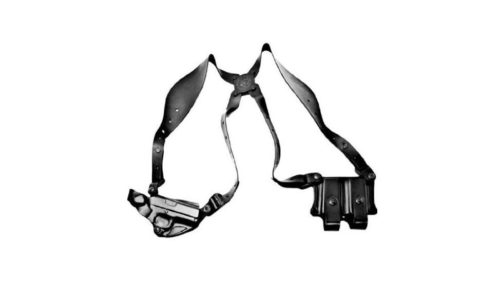DeSantis NY UNDRCVR Holster, Shoulder Rigs,OFFICER ACP,COLT, Black, LH 11HBB21Z0