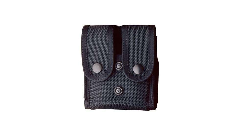 DeSantis Nylon Double Magazine Pouch - Horizontal/Vertical, Black, N22BJZZZ3