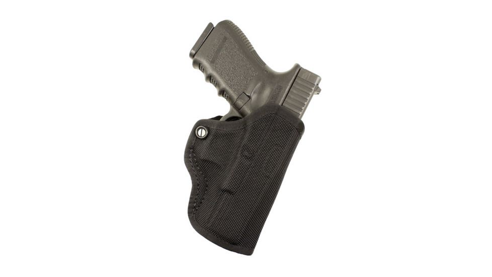 DeSantis Nylon Mini Scabbard Belt Holster for Walther CCP, Black, Right Hand M67BA2AZ0