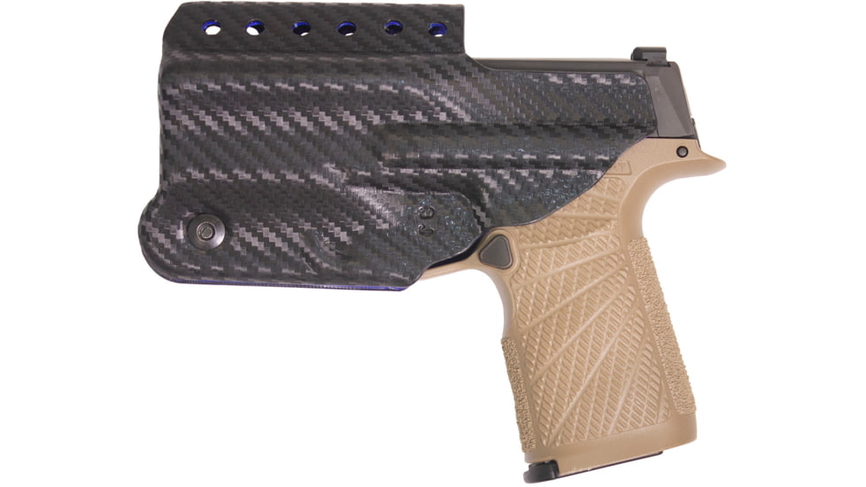 DeSantis Persuader IWB Leather Holster. Springfield Hellcat, Hellcat Osp, Right Hand, Black, 213KA6RZ0