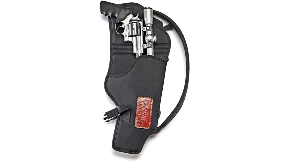 DeSantis Predator II Bandoleer Rig Holster, Left Hand, 6.5 in, Black, M74BB47Z0