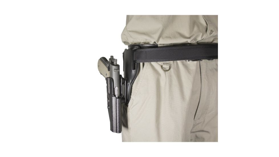 DeSantis Range Master Kydex Holster,Springfield 1911,colt Government Model 45,Kimber,Right Hand,Black 130KA21Z0