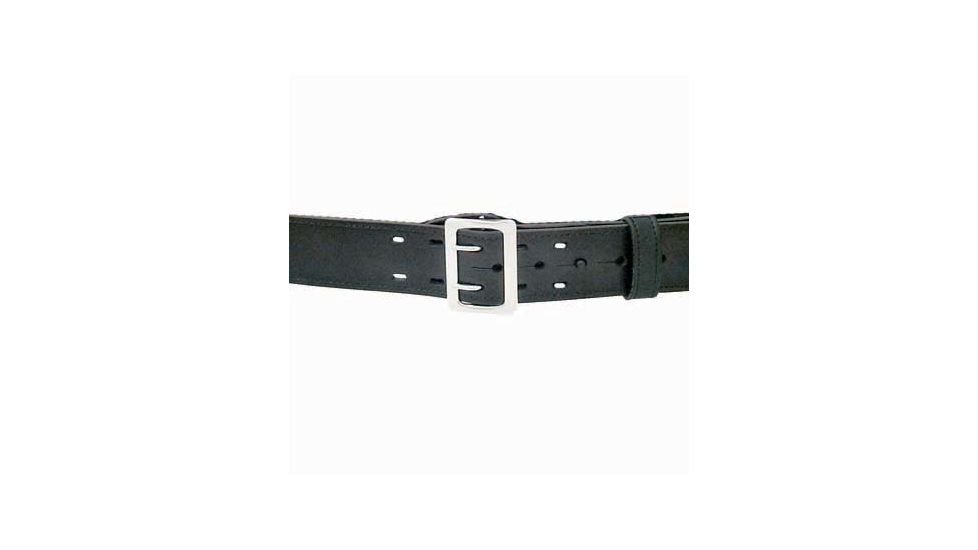 DeSantis Sam Browne Belt - Plain - Leather Lined - 2 1/4in. Wide - Nickel Buckle B21BL40Z1