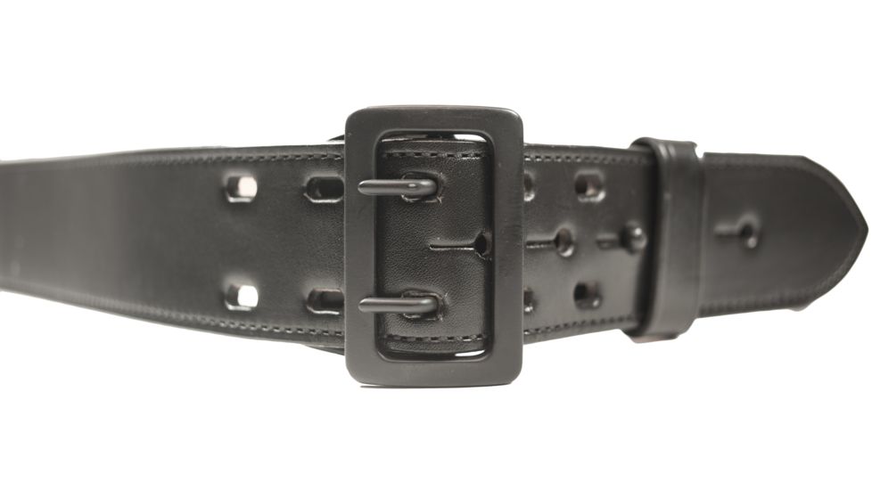 DeSantis Sam Browne Belt - Plain - Leather Lined - 2 1/4in. Wide - Black Buckle B21BL38Z3