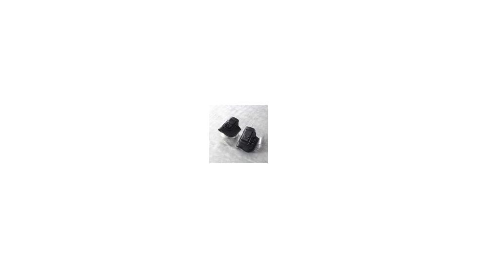 DeSantis SCCY CPX IWB Leather Holster, Black, Left Hand TR10IWBP11L