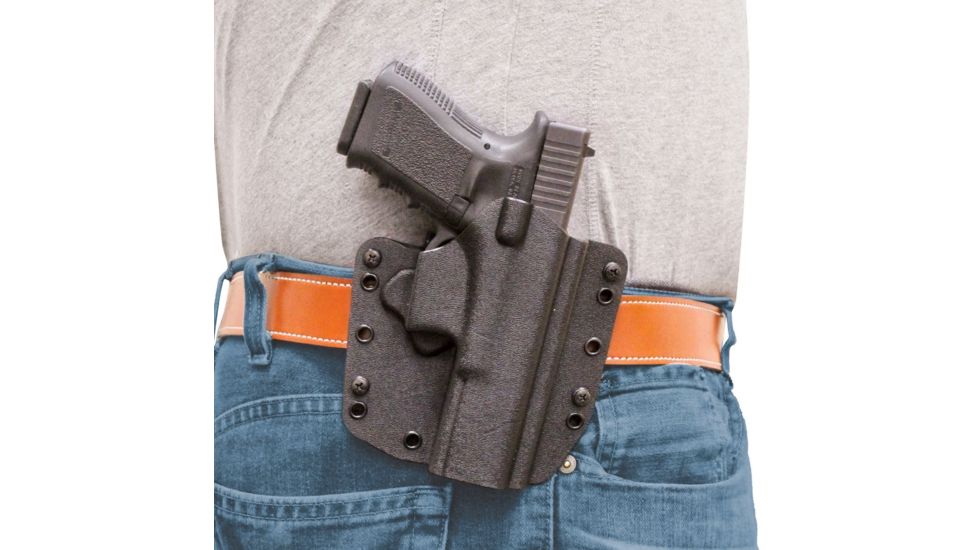 DeSantis SL Raptor OWB/IWB Kydex Holster, Left Hand, Mossberg MC1SC, Black 147KB0JZ0