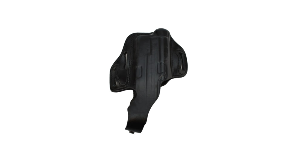 DeSantis Tac-Lite Leather Belt Holster, Glock 17, 22, 31 w/ Surefire X300, Streamlight TLR-1, Nightstick TWM-350 or TWM-850XL, Right Hand, Plain, Black, 117BAW8Z0