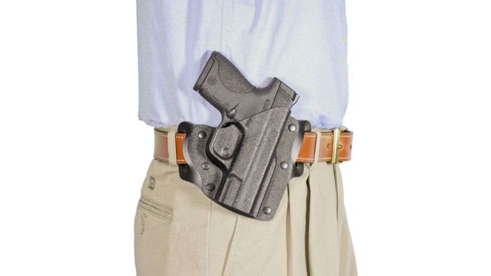 DeSantis The Intimidator 2.0, Right Hand, Black, Fits Glock 43 138KA8BZ0