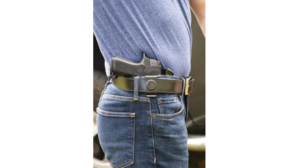 DeSantis The Pro Stealth IWB Holster, Sig Sauer P365 With Red Dot, Ambidextrous, Black, N87BJ9YZ0