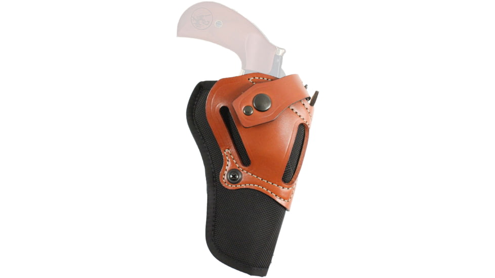 DeSantis The Wild Hog Hybrid OWB Belt Holster, Henry Big Boy Revolver, Ambidextrous, Black, M90BJ1YZ0