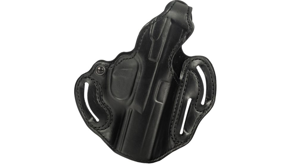 DeSantis Thumb Break Scabbard Holster - Right, Black, Plain, Lined, 3 Slot 001BC30Z0 - FITS FNX-9/FNX-40,