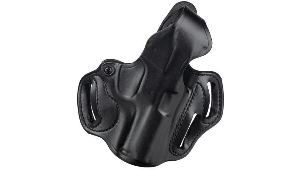 DeSantis Thumb Break Scabbard Holster - Right, Black, Unlined, Plain, 3 Slot 001BA82Z0 - FITS S&amp;W 469, 669, 69-04, 69-06 39-13, 39-14, 69-24, 69-26, 69-29, 39-13TSW