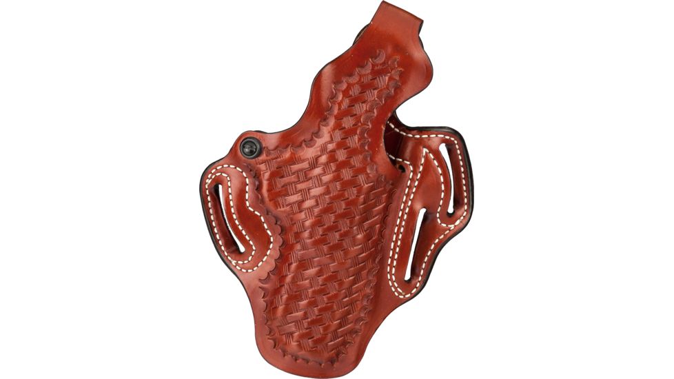 DeSantis Thumb Break Scabbard Holster - Right, Tan, Unlined, Basketweave, 3 Slot 001TEN5Z0 - FITS FN 5-7 USG