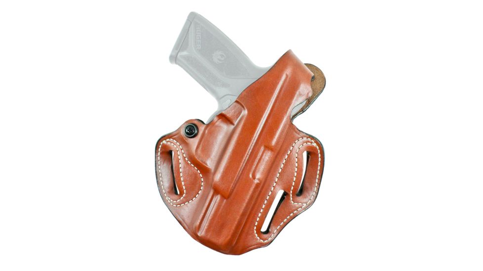DeSantis Thumb Break Scabbard Holster - Right, Tan, Unlined, Plain, 3 Slot 001TAB6Z0 - FITS For Glock 19, 23, 32