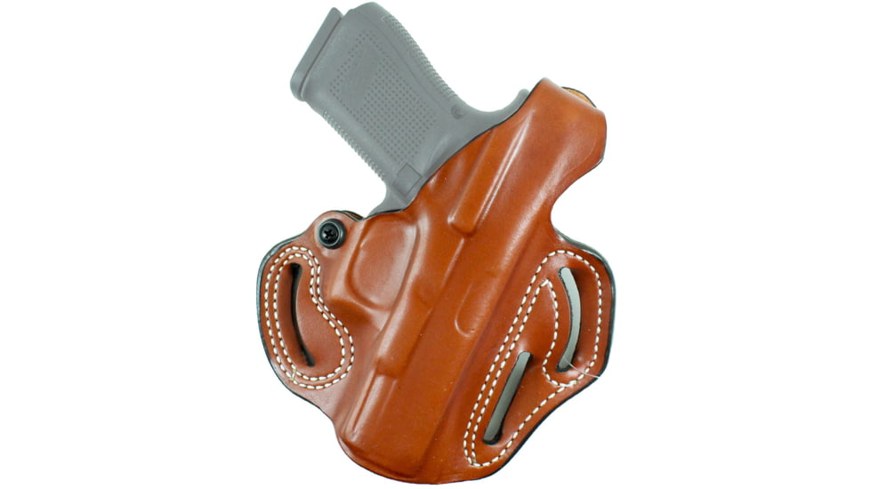 DeSantis Thumb Break Scabbard OWB Belt Holsters, Springfield Echelon w/ Or w/out Red Dot, Right Hand, Tan, 001TA0XZ0