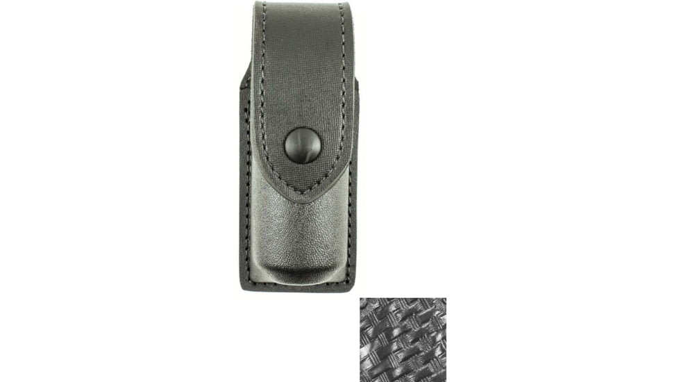 DeSantis Veritas OC/Pepper Spray Pouch, MK4, Basketweave, Black, 840BL04Z3