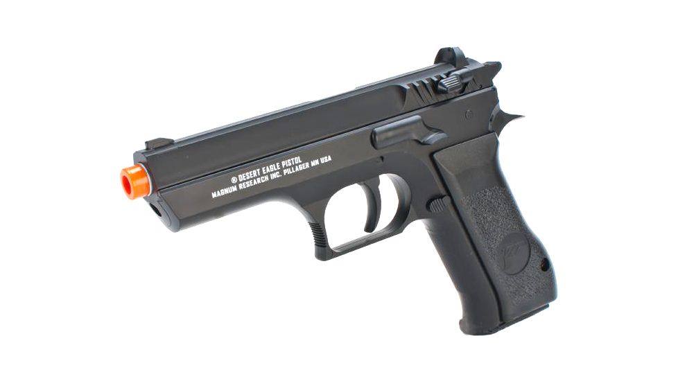 Desert Eagle Magnum Research Baby CO2 Non-Blowback Airsoft Pistol, Black, Small, 90302