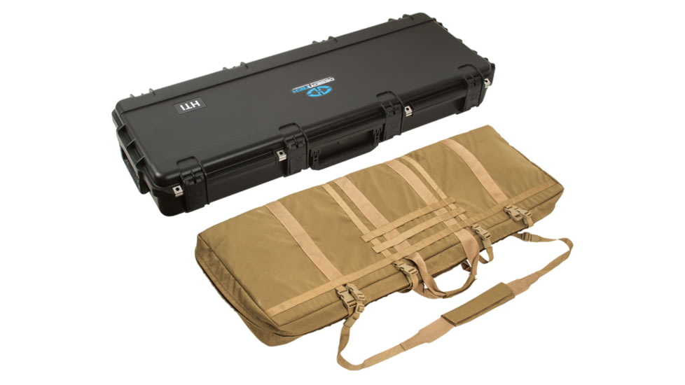 Desert Tech HTI Hard/Soft Case Combo, Black/FDE, ACC0128