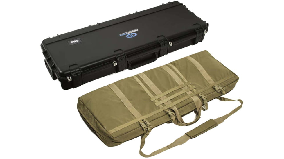 Desert Tech SRS Standard Hard/Soft Case Combo, Black/FDE, ACC0126
