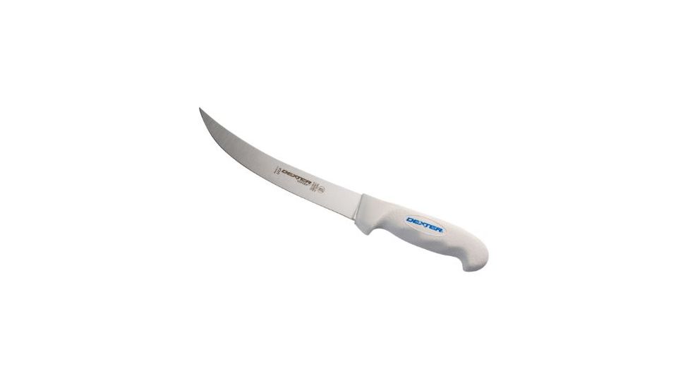 Dexter Outdoors SofGrip 8in Wide Curved Blade Sport Fishing Knife, SG132N-8PCP