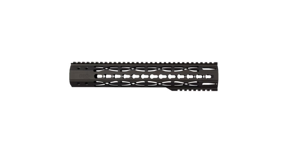 DEZ Arms GEN2 Bullet Trace AR-10 .308 Keymod Handguard, 12.74 inch, Rifle Length, Anodized, Black DZT-KM10-12-GEN2
