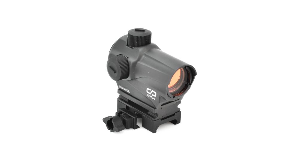 DI Optical SP1 Sparrow Series Red Dot Reflex Sight w/2 Push Buttons, Matte Black, SP1