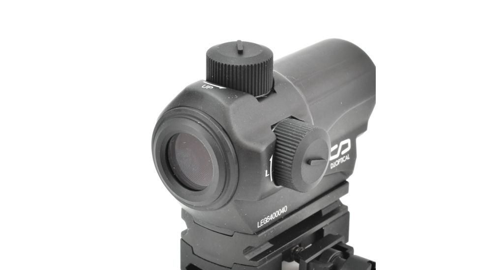 DI Optical SP1 Sparrow Series Red Dot Reflex Sight w/2 Push Buttons, Matte Black, SP1