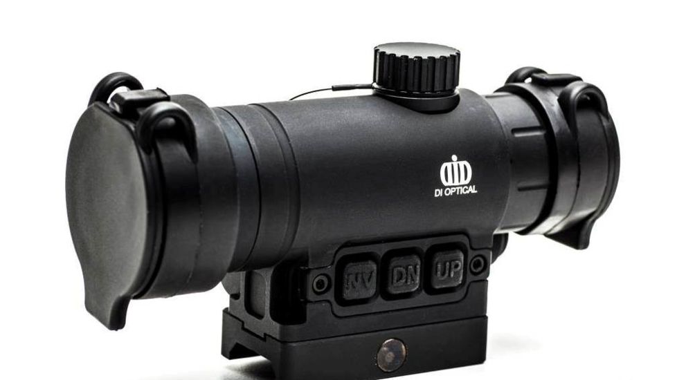 DI Optical Raven Series Red Dot Sight w/ Push Button Control and Auto Shut Off Mode, Matte Black RV2