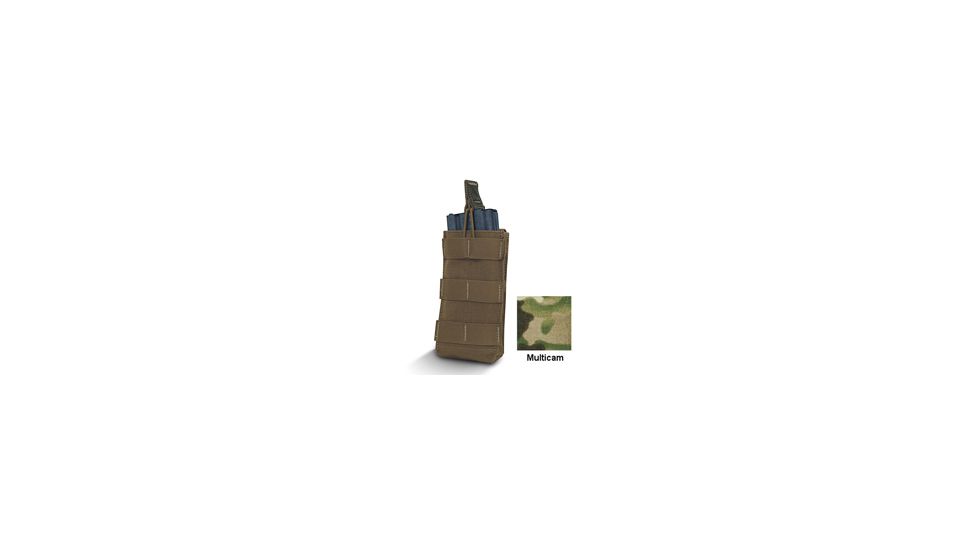 Diamondback Tactical M4/M16 Open-Style Single Mag Pouch, Multicam, A-BLPM04-MULTICAM