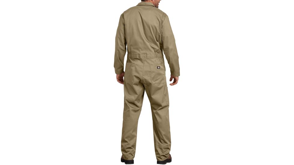 Dickies Cotton Long Sleeve Coveralls, Khaki - 48300KH XL TL