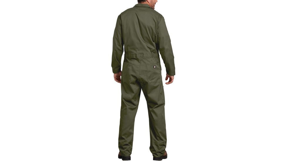 Dickies Cotton Long Sleeve Coveralls, Moss - 48300MS 4X RG