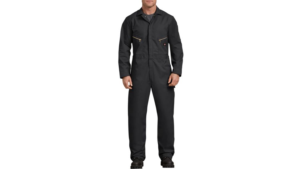 Dickies - Deluxe Blended Coverall, Black - 48799BK S RG