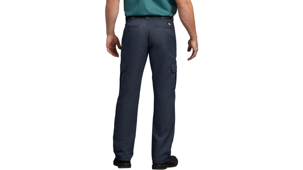 Dickies Flex Regular Fit Straight Leg Cargo Pants, Dark Navy - WP595DN 44 32