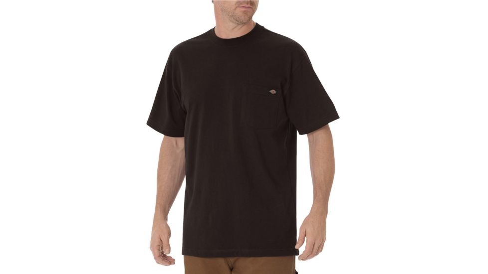 Dickies Short Sleeve Heavyweight T-shirt, Chocolate Brown - WS450CB 3X