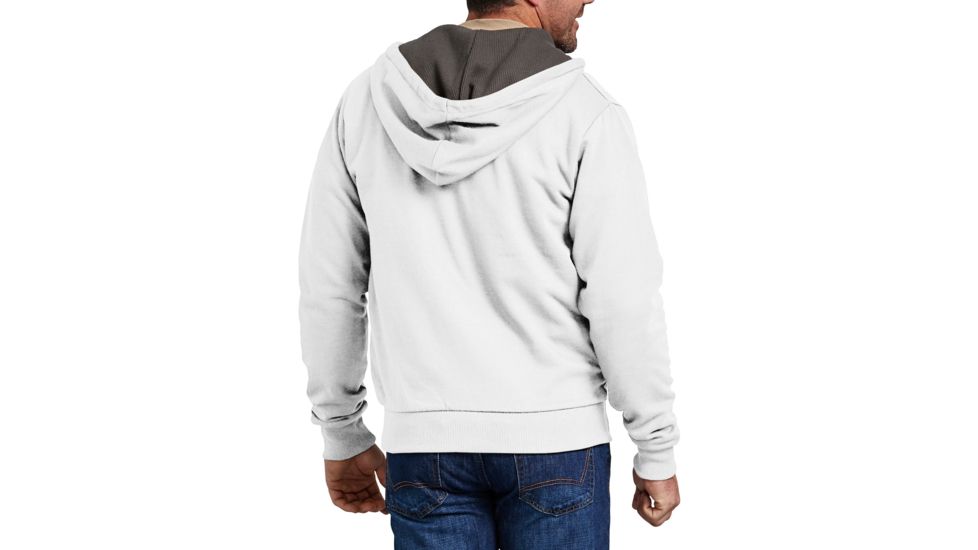 Dickies - Thermal Lined Fleece Hoodie, White - TW382WH XL