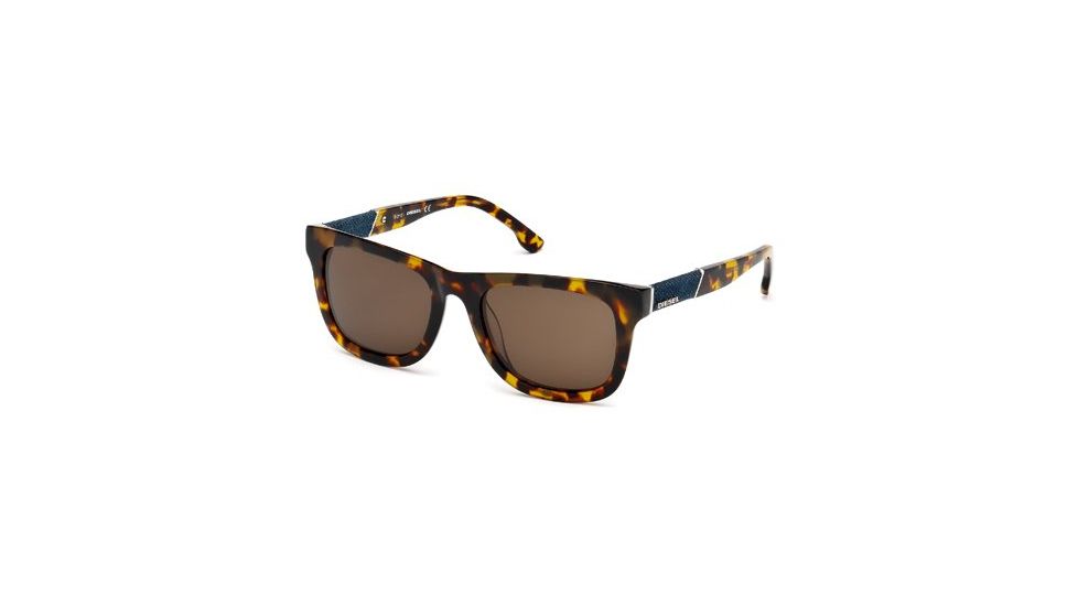Diesel DL0050 Sunglasses - Dark Brown Frame Color